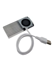 5V USB Cooling Fan Aluminium Alloy Side Blower Turbo Blower DIY 80mm*35MM