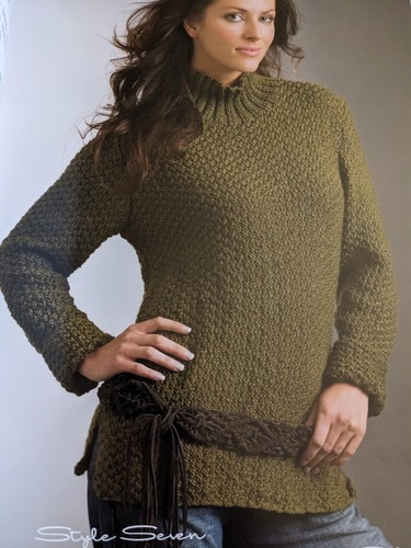 PATONS Book No. 1252-WEEKEND KNITS in ZHIVAGO - 14 STYLES SIZES XXS to XL-VGC~ - Foto 5 di 11
