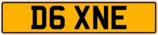 DIANNE DANE DIANE DANNY DANA DIANNA DONNA DAN PRIVATE CAR NUMBER PLATE D6 XNE