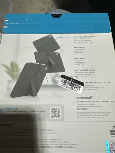 Speck iPad 10th Gen Standyshell Case - Teal - Picture 2 of 2