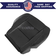 Driver Passenger Replacement Leather Seat Cover Black For 2005-2015 Nissan Titan