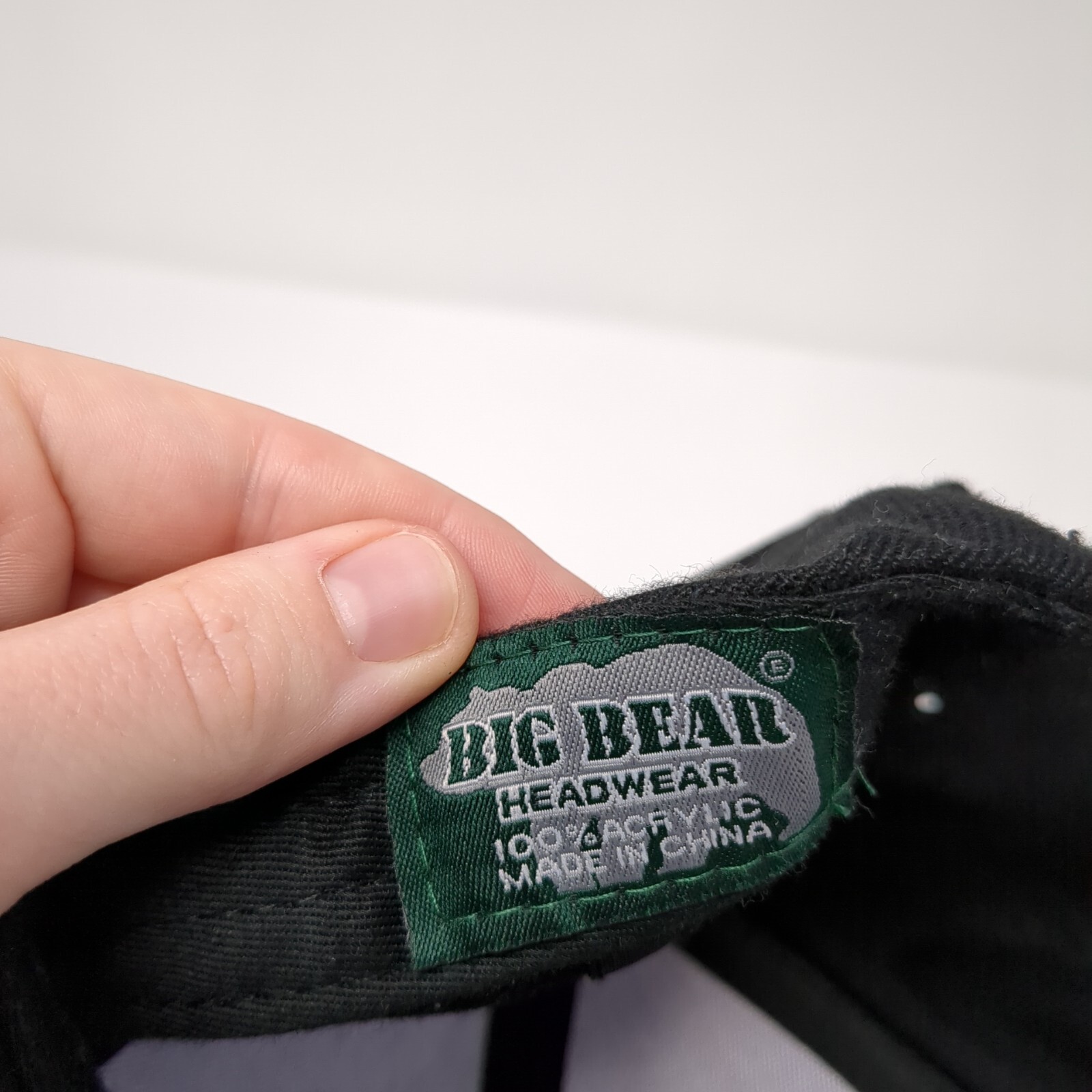 Compton Snapback Hat Black One Size Adjustable Em… - image 8