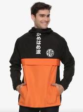 DRAGON BALL Z KAMEHAMEHA ANORAK JACKET "NWT" MEDIUM BRAND NEW