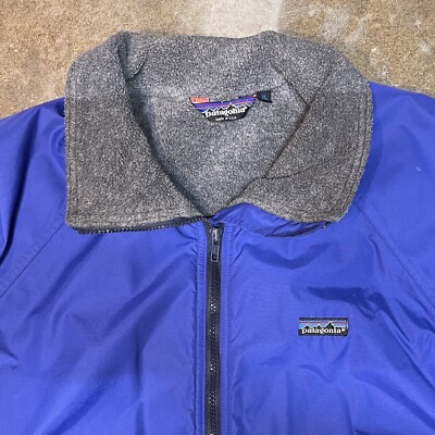 Royal Blue Patagonia Fleece Patagonia Vintage 80's Made In USA