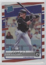 2020 Donruss Optic Rated Rookies Choice Freedom Prizm 5/45 Sam Hilliard #46 0xz8