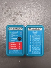 Ideal Linkmaster 62-200 Data Communications Cable Tester Used