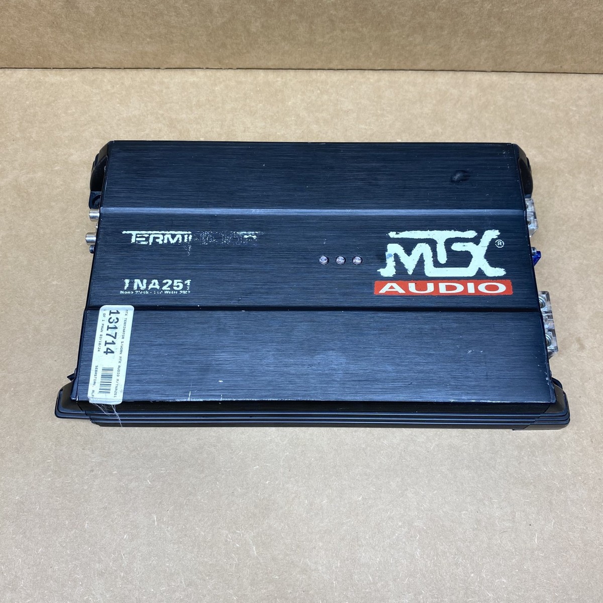 T-most AMP まとめ売り　24点 MTX TN250.1 Terminator mono subwoofer amplifier — 250 watts RMS x