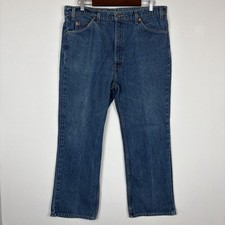Vintage Men s Levis 517 Jeans Orange Tab 90s USA Denim No Tag Size 40x30