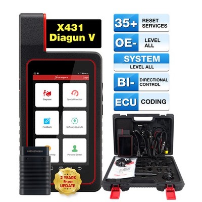 LAUNCH X431 DIAGUN V+ PRO3S Elite OBD2 Car Diagnostic Tool Scanner Key Coding