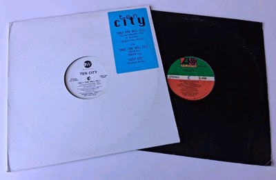 Ten City, Lot Of 2 Vinyl Singles- Superficial People + Only Time Will Tell