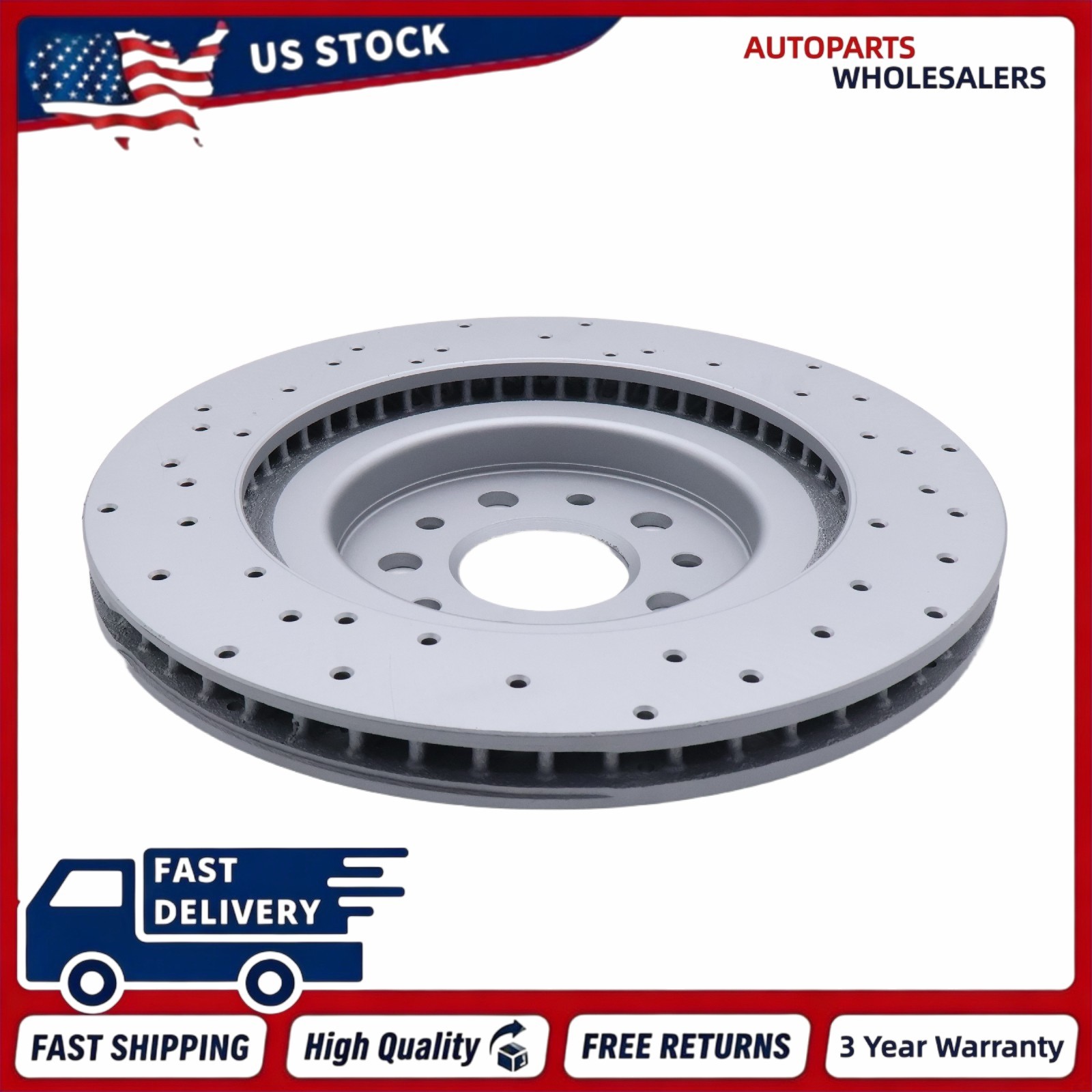 Maserati Ghibli 2017-2021 Rear Brake discs 2 pcs
