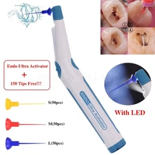 Dental Endodontic Endo Ultra Activator Handpiece Irrigator Root Canal +150 Tips