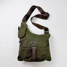 Borsa a tracolla Prada Vela militare Y2K autentica usata