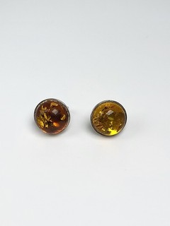 Silber 925 Ohrschmuck Mit Bernstein Elegant
