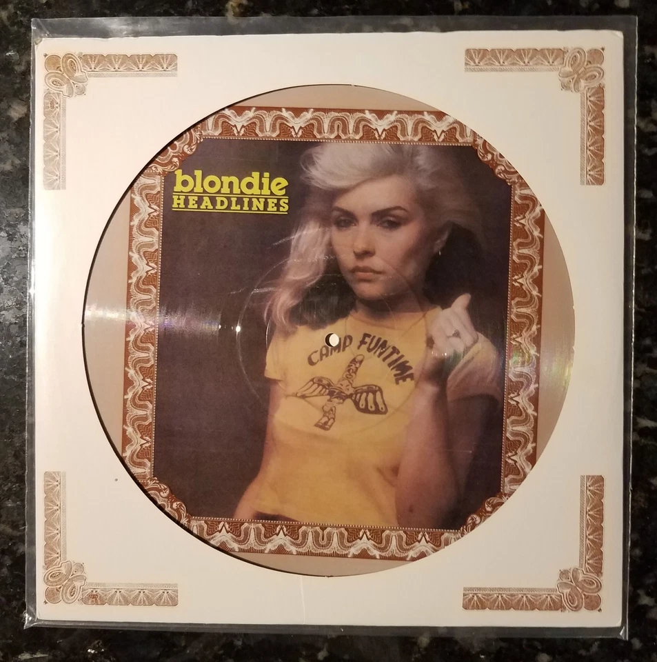 Blondie Rare 1978 PICTURE DISC Headlines LP Boston 1978 EX++/NM - Image 2 of 4