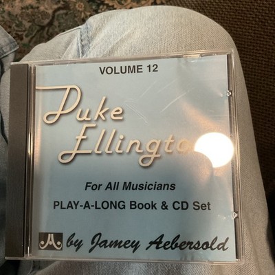 Jamey Aebersold Jazz Vol 12 Duke Ellington Play-A-Long Book & CD Set GOOD