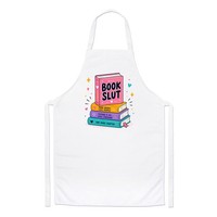 Gift Base KochschüRze Weiß 100% Polyester 86X60Cm – Buchleser Geburtstag