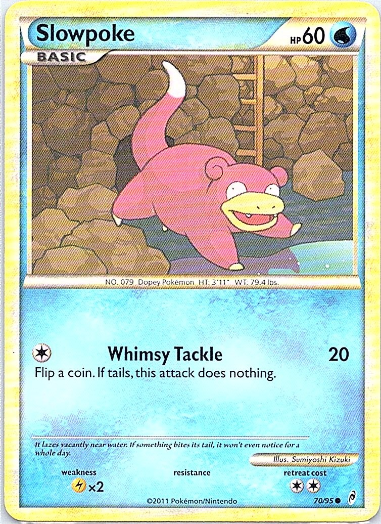 Slowpoke 70/95 Common Call of Legends NM