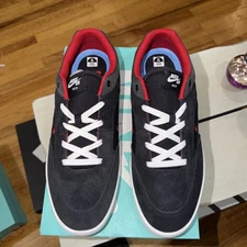 Size 12 - Nike Malor SB Black Gym Red