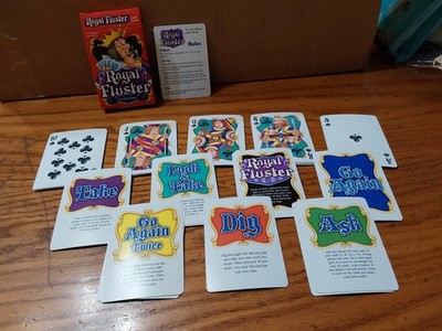Royal Fluster Card Game Patch Products Be The First To Flush! Complete 2004
