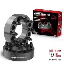 2 Pcs Steel Wheel Spacers Adapters DRW - Dual Rear Wheel 2.00" Steel (2 Pack)