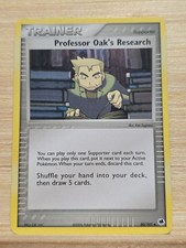 Pokemon EX Dragon Frontiers 80/101 Professor Oak's Research Card NM/LP