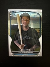 2023 Bowman - Chrome Prospects Antony Peguero #BCP-62 Lunar Glow Refractor (RC)