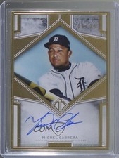 2019 Topps Transcendent Auto /25 Miguel Cabrera #TCA-MC Auto 0c3