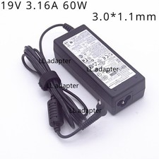 Genuine SAMSUNG 19V 3.16A 60W Adapter Charger PA-1600-96 AD-6019C 900X5T 3.0mm