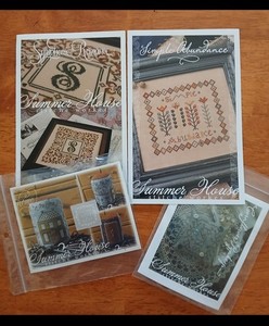 Summer House Stitche Workes - Lot of 4