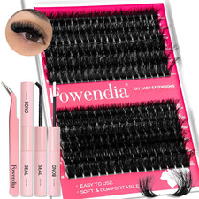 Lash Clusters Kit Fluff 80D 100D Individual Lashes D Curl Cluster Eyelash Extens