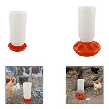 Large Capacity Poultry Feeder Drinker Plastic Automatic Waterer Kit for Chickens