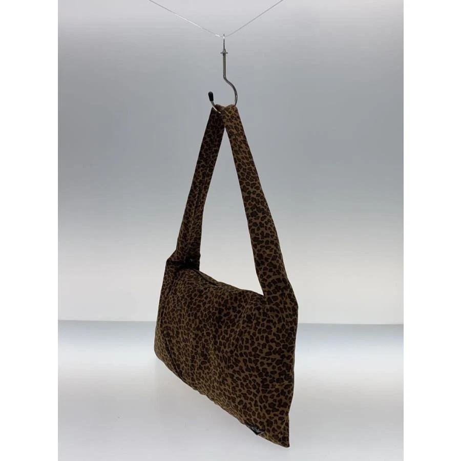 BOTTEGA VENETA Bolsa de Um Ombro Nylon Estampa Marrom Feminina Usada Feita na Itália - Imagem 2 de 4