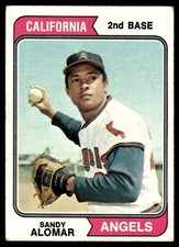 1974 Topps Sandy Alomar Sr. California Angels #347