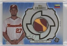 2013 Topps Tribute WBC Prime Patch Blue 49/50 Anibal Sanchez #WPP-ASA Patch 0aa