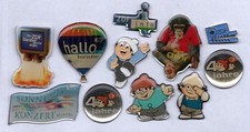 📺Pin Konvolut 12 ZDF TV Fernsehen Pins Mainzelmännchen Ballon selten Rarität🎥