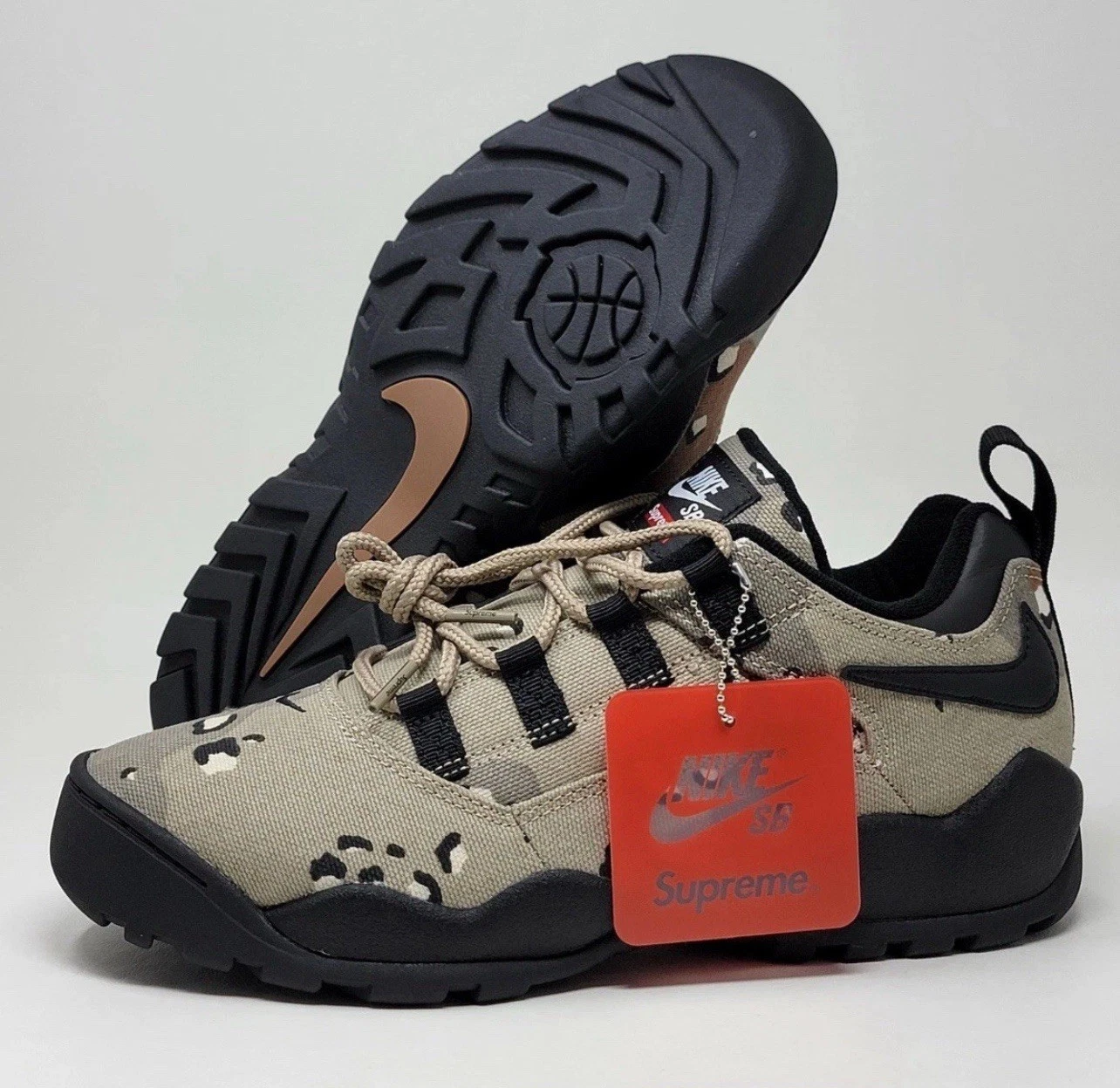 Nike SB Darwin Low Supreme Desert Camo FQ3000 200 homme taille 14 neuf pas dunk 