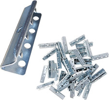 50  13Mm Webbings Clips Metal Ends for Chair Webbing Upholstery Repair for Sofa
