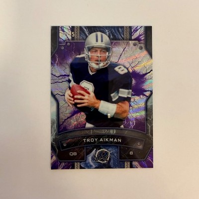 2025 Topps Resurgence Troy Aikman Purple Surge 37/75 Dallas Cowboys #29