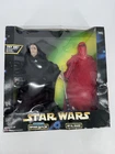 1998 Star Wars Collection Electronic Palpatine and Royal Guard 12" Sealed DAMAGE