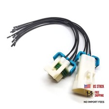 5 pin Male and Female Sealed Headlight Assembly Pigtail Connector Compatible