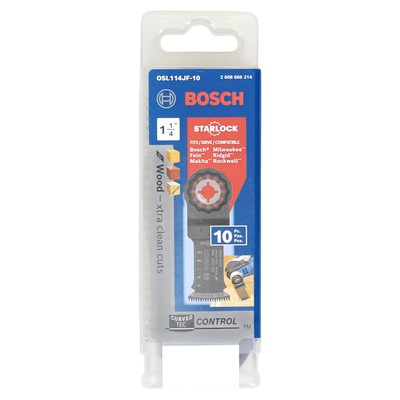 BOSCH ACC OSL114JF-10 Star lock Oscillating Multi-Tool Plunge Cut Blades