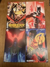 BATMAN STATIC BEYOND #1 A B C D E CVR LOT 5 FOIL VARIANT NIKOLAS DRAPER-IVY DC