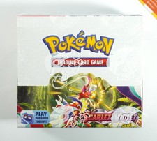 Pokemon Scarlat & Violet Base Set Booster Box 36 Bustine Engish