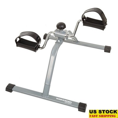 Portable Exercise Bike Under Desk Mini Pedal Machine Arms Legs Therapy Fitness