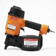 CN55 Air Coil Nailer, 1 Inch to 2-1/4 Inch 15 Degree Coil Nail Gun Fast Shoot...