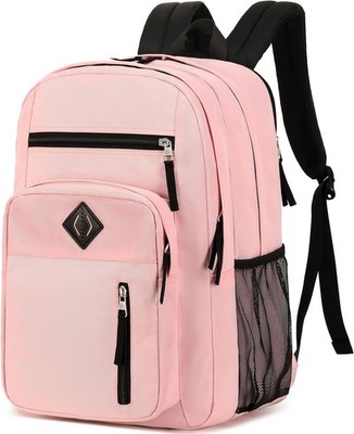 Laptop Backpack 17 inch for Women Men Large College Bookbags Waterpoof Pink 