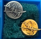 4 Vintage NASA Meatball Logo Pin pins Tie Tack Space Program Souvenir Employee — photo 4