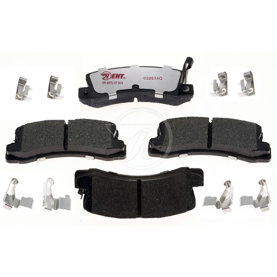 Juego de 2 pastillas de freno de disco delanteras traseras Raybestos para Toyota Camry 1996 Foto 2 de 4