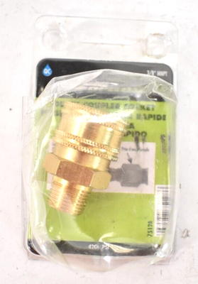#ad Forney 3 8quot; Male Quick Coupler Pressure Washer Socket 4200 PSI Coupling $10.18